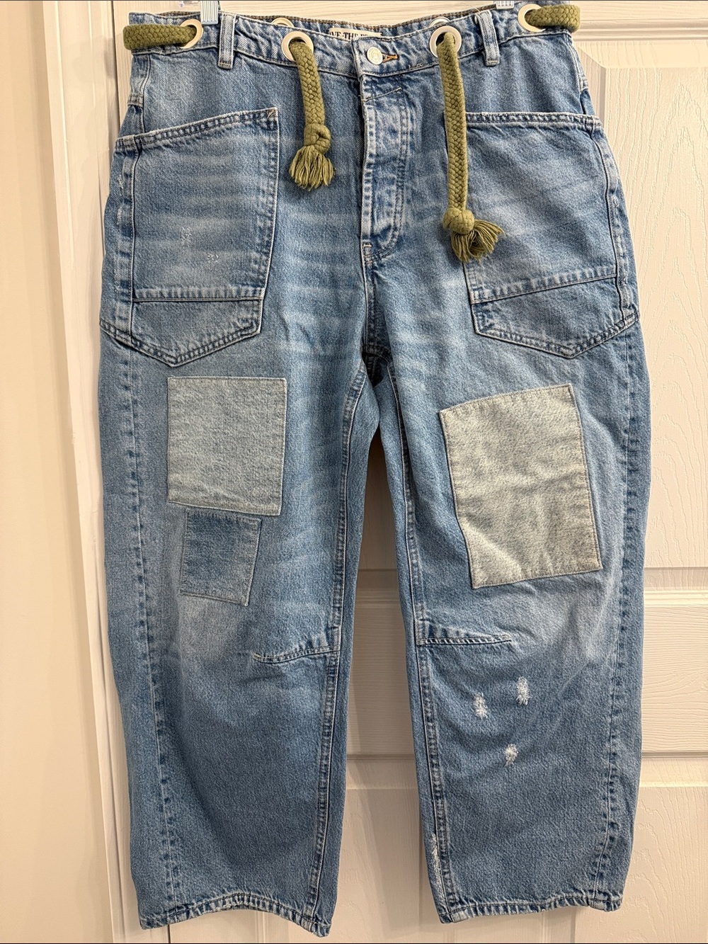 Free People We The Free Moxie Barrel Jeans size 29